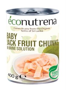 baby jack fruit chunk in brine solution 400g can