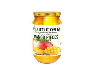 mango pieces in pineapple juice front