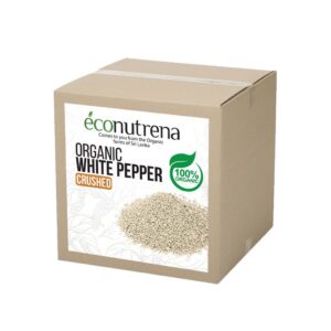 organic white pepper crushed