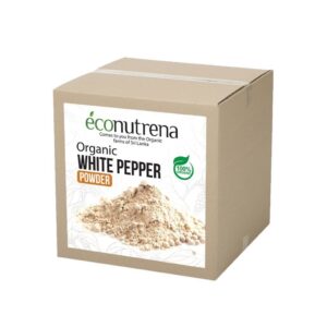 organic white pepper powder