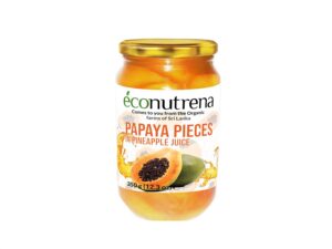 papaya chunks in pineapple juice front