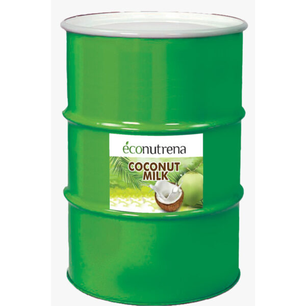 Aseptic coconut milk Econutrena Organic Coconut Products, Spices