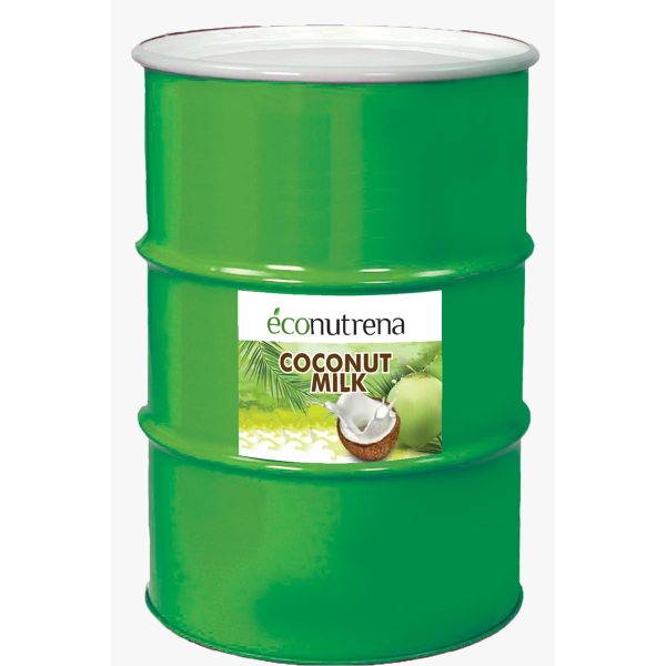 Large Aseptic Coconut Milk Container - Econutrena Organic Products