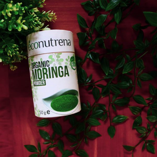 Econutrena 100% Pure Moringa Powder – Nutrient-Dense Superfood for Health