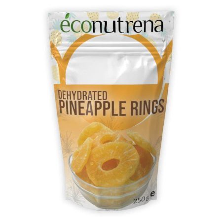 dehydrated pineapple rings 250 g pouch