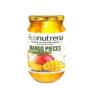 mango pieces in pineapple juice front