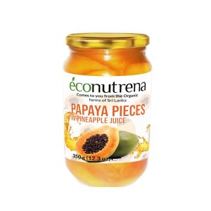 papaya chunks in pineapple juice front